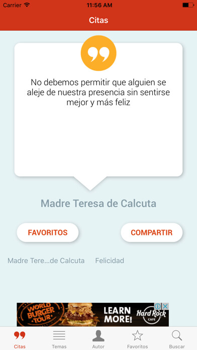 Emulate iPhone app ¡Citas y Mas Citas! using MyAndroid