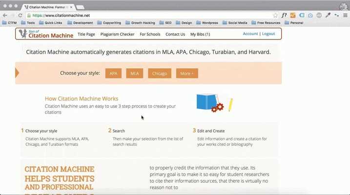 Emulate Android APK Citation Machine