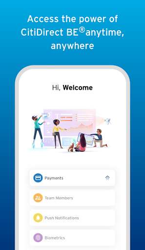 Run android online APK CitiDirect BE® from MyAndroid or emulate CitiDirect BE® using MyAndroid