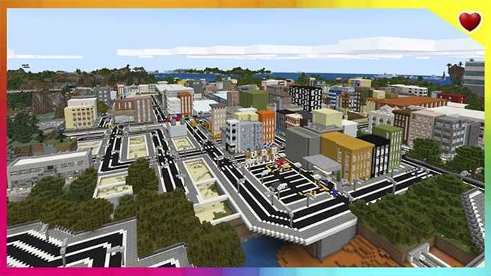 Emulate Android APK Cities for minecraft - maps for mcpe