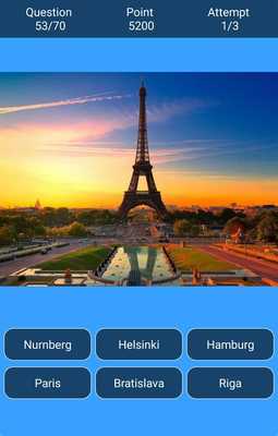 Emulate Android APK Cities Quiz - Guess the City ! Emulate Android APK Cities Quiz - Guess the City !