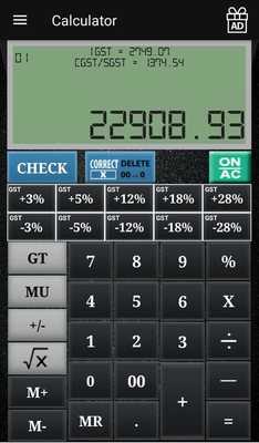 Emulate Android APK CITIZEN  GST CALCULATOR - Loan, Age,Currency,Unit