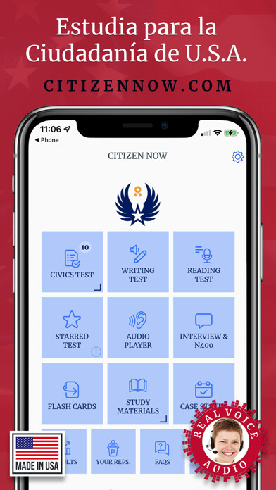Emulate iPhone app Citizen Now, US Citizenship using MyAndroid Emulate iPhone app Citizen Now, US Citizenship using MyAndroid