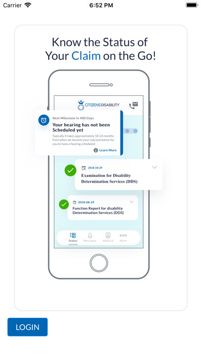 Emulate iPhone app Citizens Disability Mobile using MyAndroid Emulate iPhone app Citizens Disability Mobile using MyAndroid
