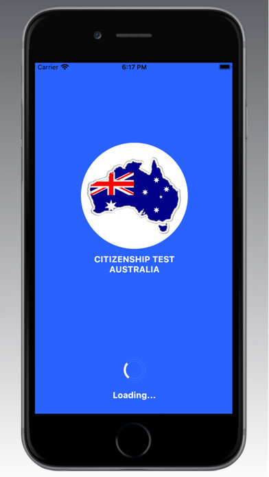 Emulate iPhone app Citizenship Test Australia using MyAndroid