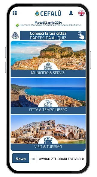 Emulate iPhone app Città di Cefalù using MyAndroid Emulate iPhone app Città di Cefalù using MyAndroid