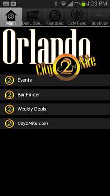 Emulate Android APK City2Nite