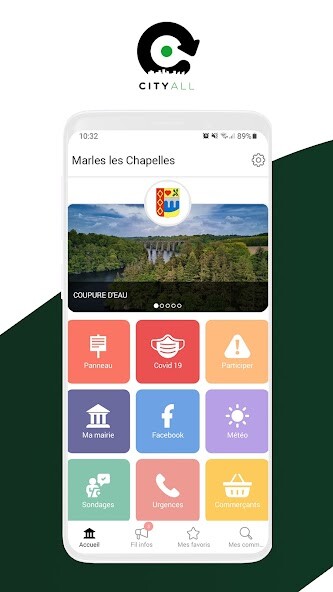 Run android online APK CityAll : le citoyen connecté from MyAndroid or emulate CityAll : le citoyen connecté using MyAndroid