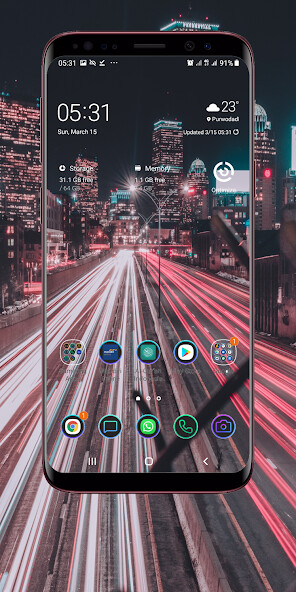 Run android online APK City at Night Wallpaper from MyAndroid or emulate City at Night Wallpaper using MyAndroid