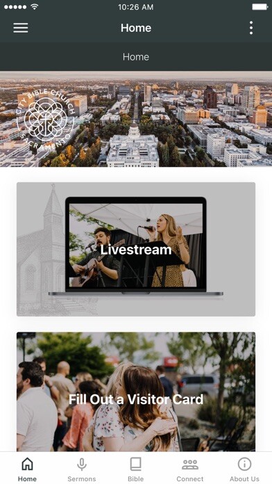Emulate iPhone app City Bible Sacramento using MyAndroid Emulate iPhone app City Bible Sacramento using MyAndroid