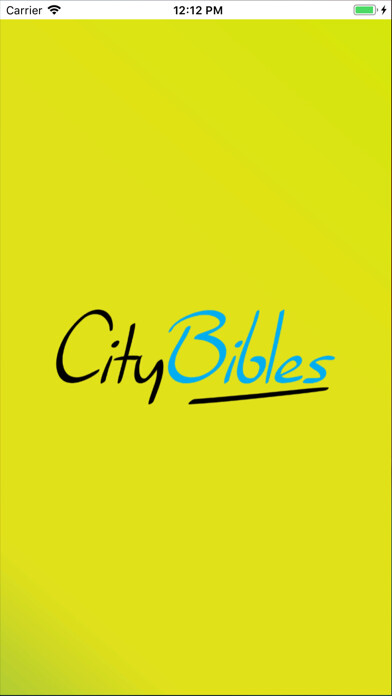 Emulate iPhone app City Bibles Foundation using MyAndroid