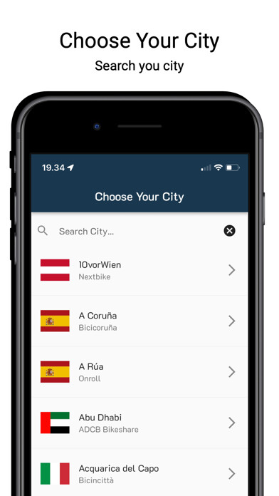 Emulate iPhone app City Bikes Near Me and Alerts using MyAndroid Emulate iPhone app City Bikes Near Me and Alerts using MyAndroid