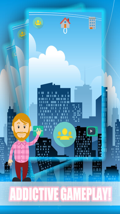 Emulate iPhone app City Billionaire - Build Your Own City Clicker using MyAndroid