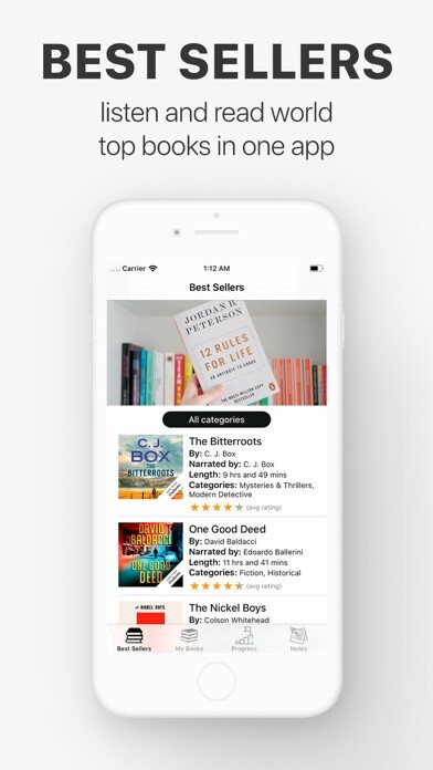 Emulate iPhone app CityBooks — audio and e-books using MyAndroid Emulate iPhone app CityBooks — audio and e-books using MyAndroid