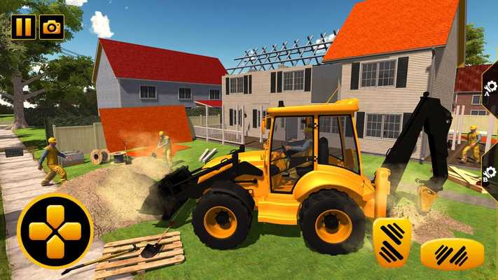 Emulate Android APK City Building Construction: Excavator Simulator 3D