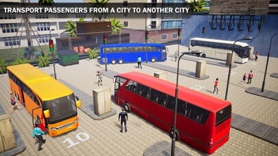 Emulate iPhone app City Bus Transport Drive Sim using MyAndroid