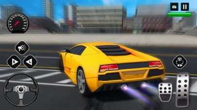 Emulate iPhone app City Car Parking:Taxi Driving using MyAndroid