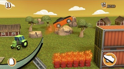 Emulate iPhone app City Car Stunt Jump Master using MyAndroid