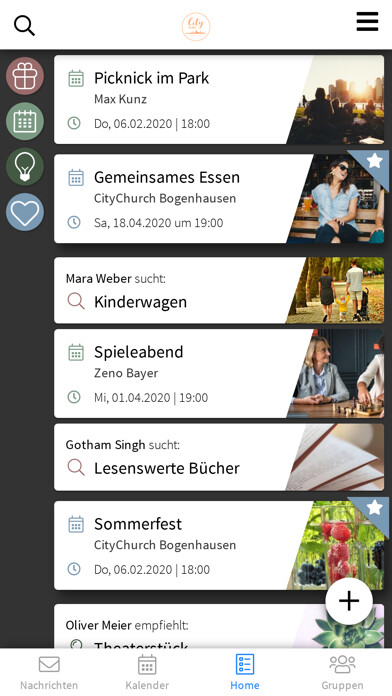 Emulate iPhone app CityChurch Bogenhausen using MyAndroid Emulate iPhone app CityChurch Bogenhausen using MyAndroid