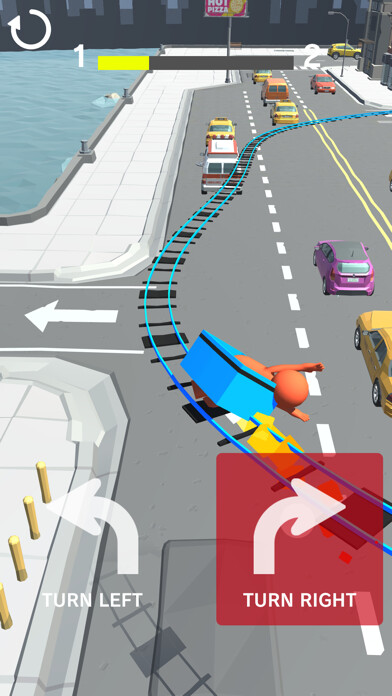 Emulate iPhone app City Coaster using MyAndroid