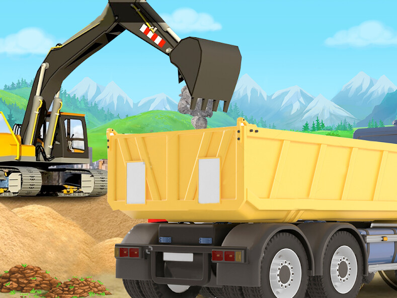 Emulate Android APK City Construction Vehicle
