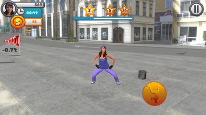 Emulate iPhone app City Dancer 3D using MyAndroid