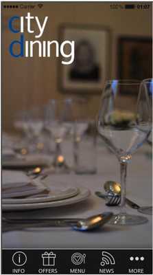Emulate Android APK City Dining