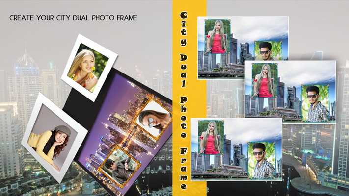 Emulate Android APK City Dual Photo Frame