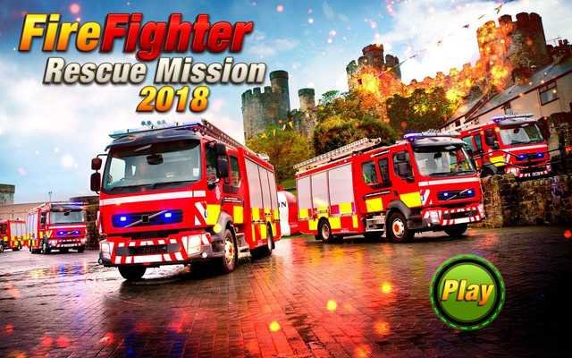 Emulate Android APK City Firefighter Rescue Fire Truck Simulator