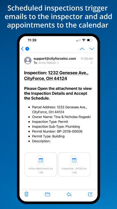 Emulate iPhone app CityForce - INSPECT using MyAndroid