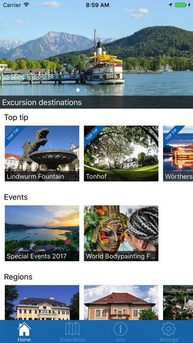 Emulate iPhone app City Guide Klagenfurt using MyAndroid Emulate iPhone app City Guide Klagenfurt using MyAndroid