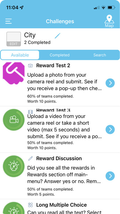 Emulate iPhone app cityHUNT using MyAndroid Emulate iPhone app cityHUNT using MyAndroid