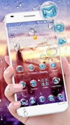 Emulate Android APK City Lane Water Drop Theme