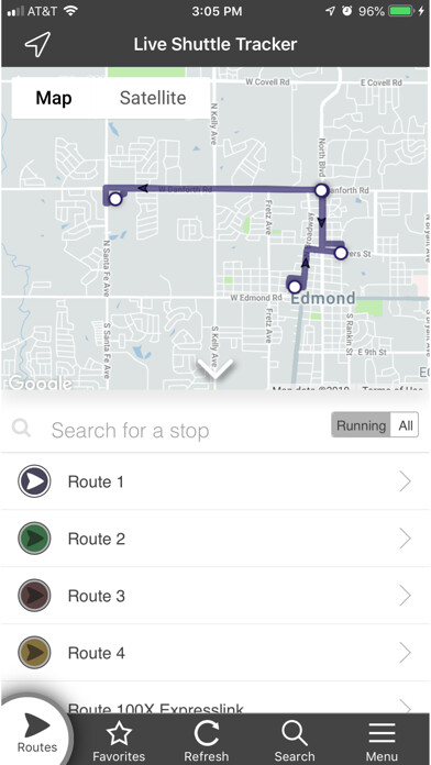Emulate iPhone app Citylink Edmond using MyAndroid Emulate iPhone app Citylink Edmond using MyAndroid