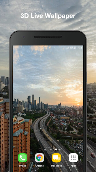 Emulate Android APK City Live Wallpaper Emulate Android APK City Live Wallpaper
