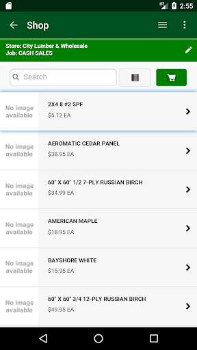Run android online APK City Lumber Wholesale from MyAndroid or emulate City Lumber Wholesale using MyAndroid