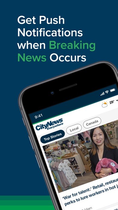 Emulate iPhone app CityNews Toronto using MyAndroid
