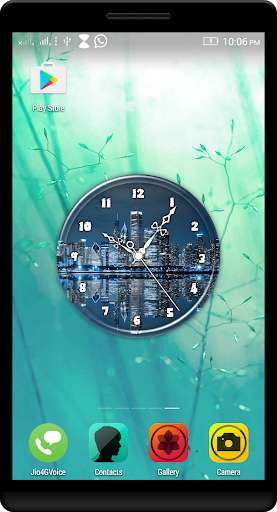 Run android online APK City Night Clock Live WP from MyAndroid or emulate City Night Clock Live WP using MyAndroid