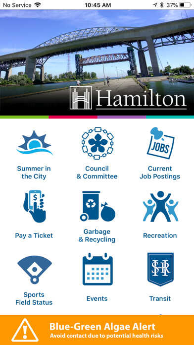 Emulate Android APK City of Hamilton
