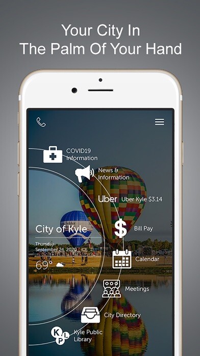 Emulate iPhone app City of Kyle using MyAndroid Emulate iPhone app City of Kyle using MyAndroid
