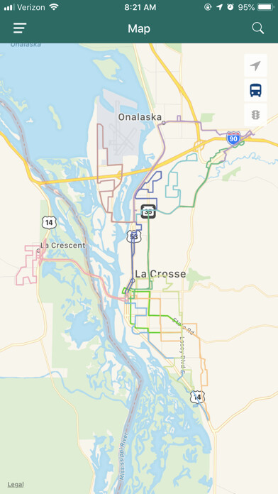 Emulate iPhone app City of La Crosse MTU using MyAndroid