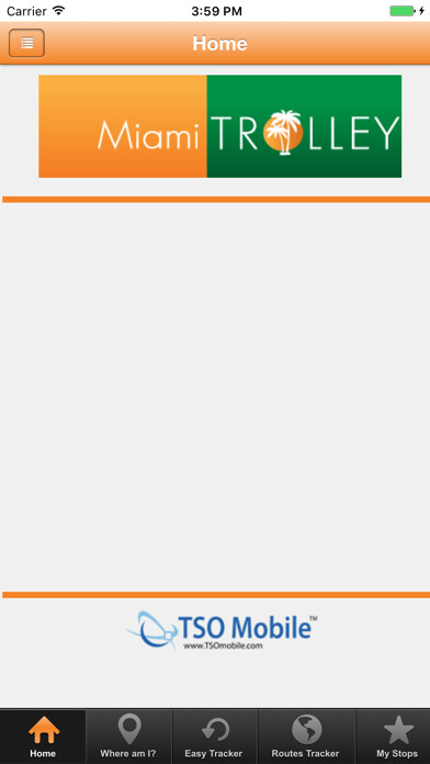 Emulate iPhone app City of Miami Trolley using MyAndroid Emulate iPhone app City of Miami Trolley using MyAndroid