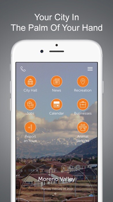 Emulate iPhone app City of Moreno Valley using MyAndroid Emulate iPhone app City of Moreno Valley using MyAndroid