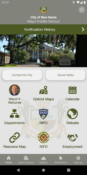 Run android online APK City of New Iberia, LA from MyAndroid or emulate City of New Iberia, LA using MyAndroid