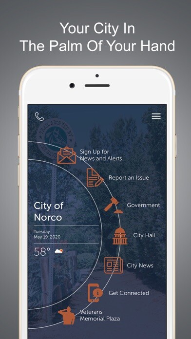 Emulate iPhone app City of Norco using MyAndroid Emulate iPhone app City of Norco using MyAndroid