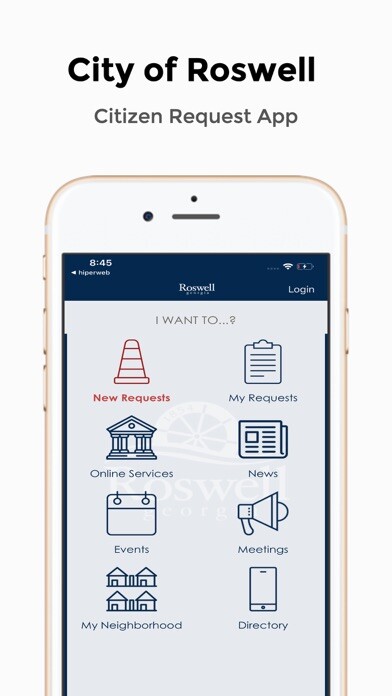 Emulate iPhone app City of Roswell App using MyAndroid Emulate iPhone app City of Roswell App using MyAndroid