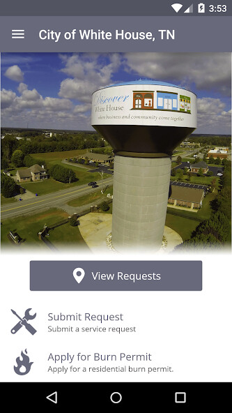 Emulate iPhone app City of White House, TN using MyAndroid Emulate iPhone app City of White House, TN using MyAndroid
