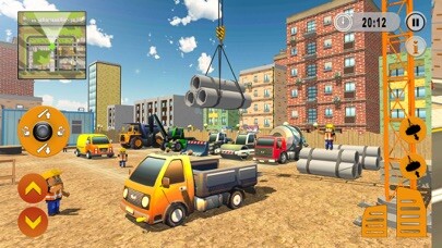 Emulate iPhone app City Pipeline Construction Sim using MyAndroid