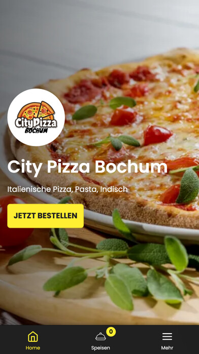 Emulate iPhone app City Pizza Boch. using MyAndroid Emulate iPhone app City Pizza Boch. using MyAndroid