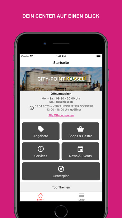 Emulate iPhone app City-Point Kassel using MyAndroid Emulate iPhone app City-Point Kassel using MyAndroid